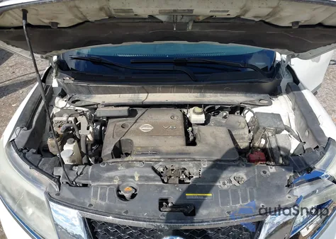 2015 Nissan Pathfinder Sl z USA, uszkodzony, nr VIN 5N1AR2MM2FC659834